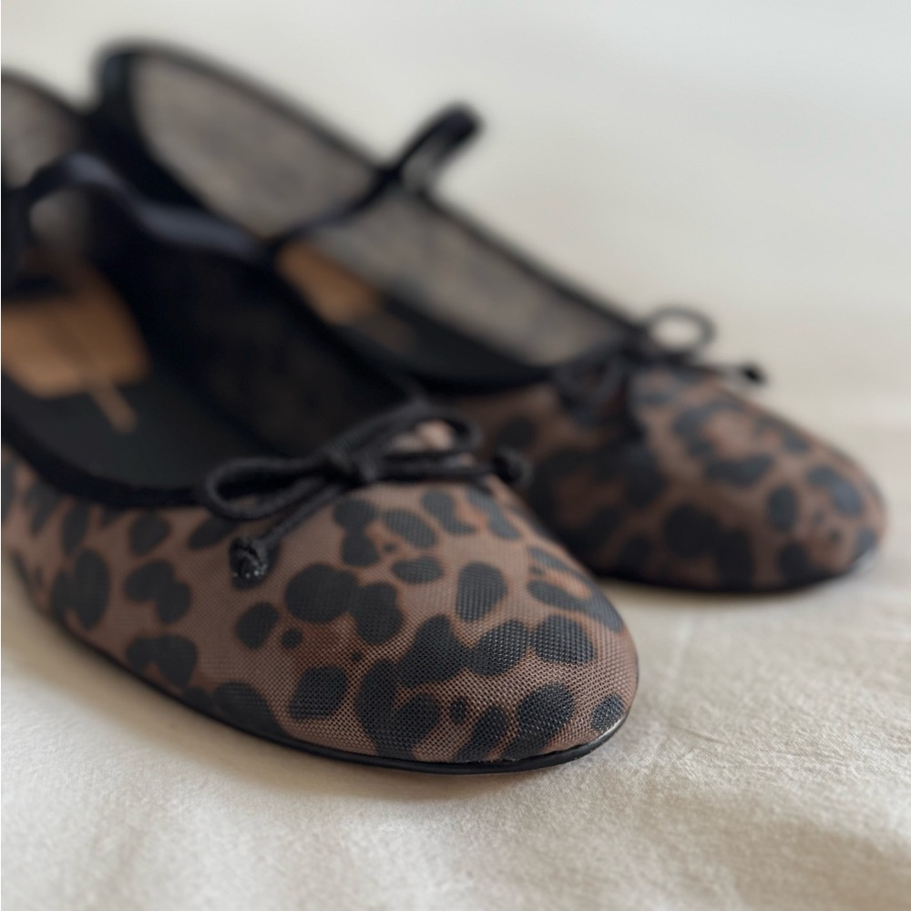 Dolce Vita cadel Leopard Print Ballet Flats - current season